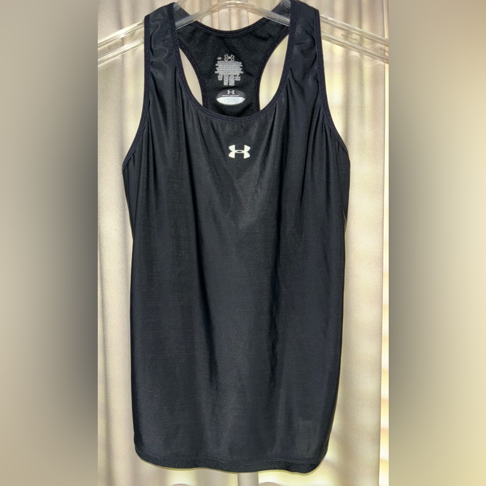 Under Armour racer back top. Size-large